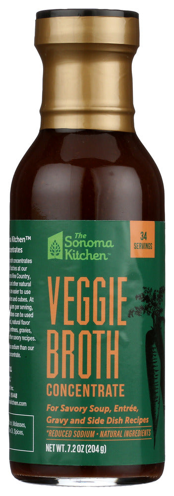 The Sonoma Kitchen: Vegetable Broth Concentrate, 7.2 Oz