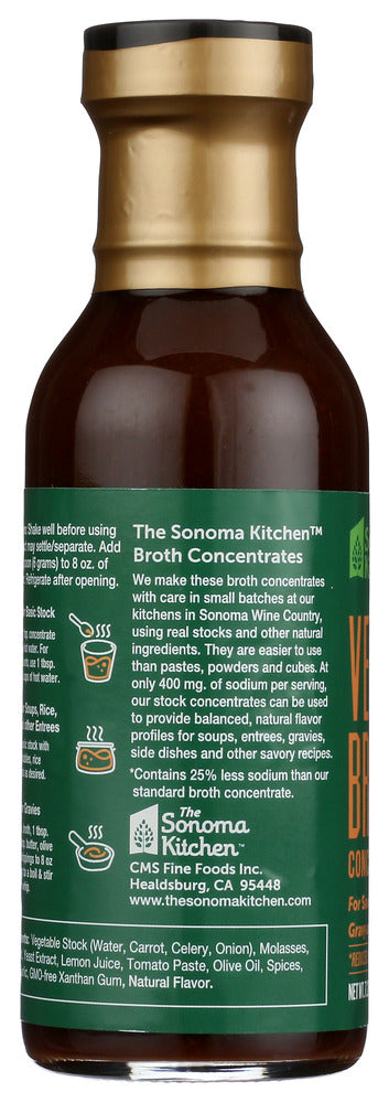 The Sonoma Kitchen: Vegetable Broth Concentrate, 7.2 Oz