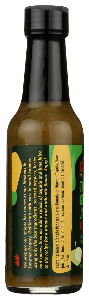 The Sonoma Kitchen: Sauce Hot Tqul Green Jlp, 5.5 Oz