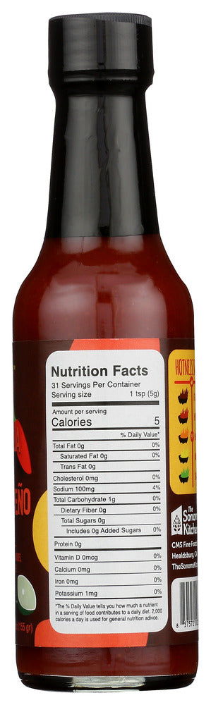 The Sonoma Kitchen: Sauce Hot Tqula Red Jlpn, 5.5 Oz