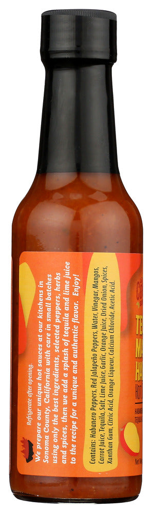 The Sonoma Kitchen: Sauce Hot Tequl Mng Hbnr, 5.5 Oz