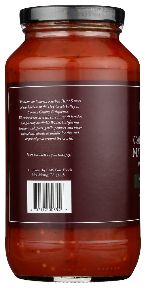 The Sonoma Kitchen: Cabernet Marinara Pasta Sauce, 24 Oz