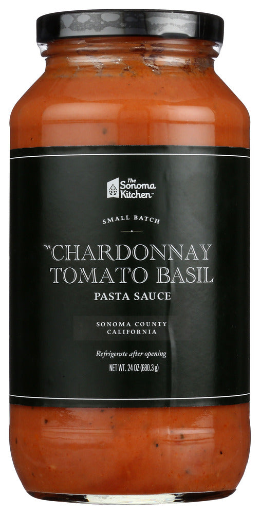 The Sonoma Kitchen: Chardonnay Tomato Basil Pasta Sauce, 24 Oz