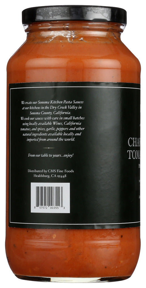 The Sonoma Kitchen: Chardonnay Tomato Basil Pasta Sauce, 24 Oz