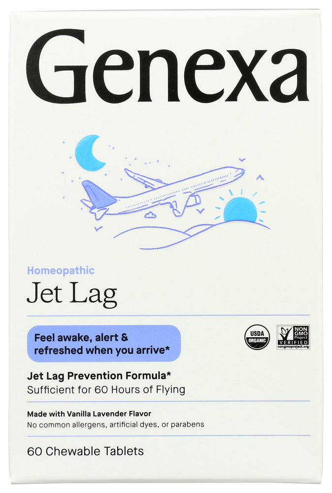 Genexa: Jet Lag Rx, 60 Tb