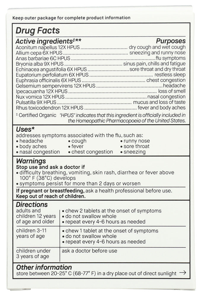 Genexa: Flu Fix, 60 Tb