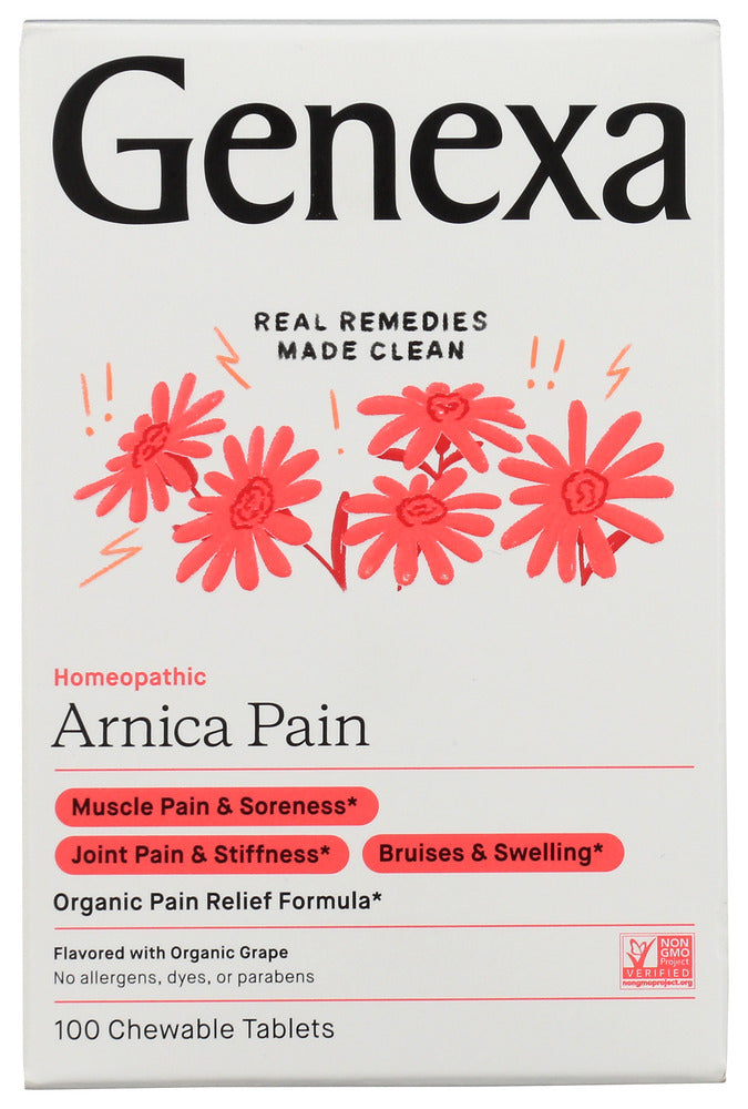 Genexa: Arnica Organic Pain Relief, 100 Tb