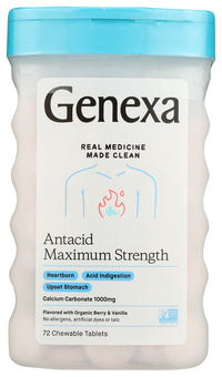 Genexa: Heartburn Fix, 72 Tb