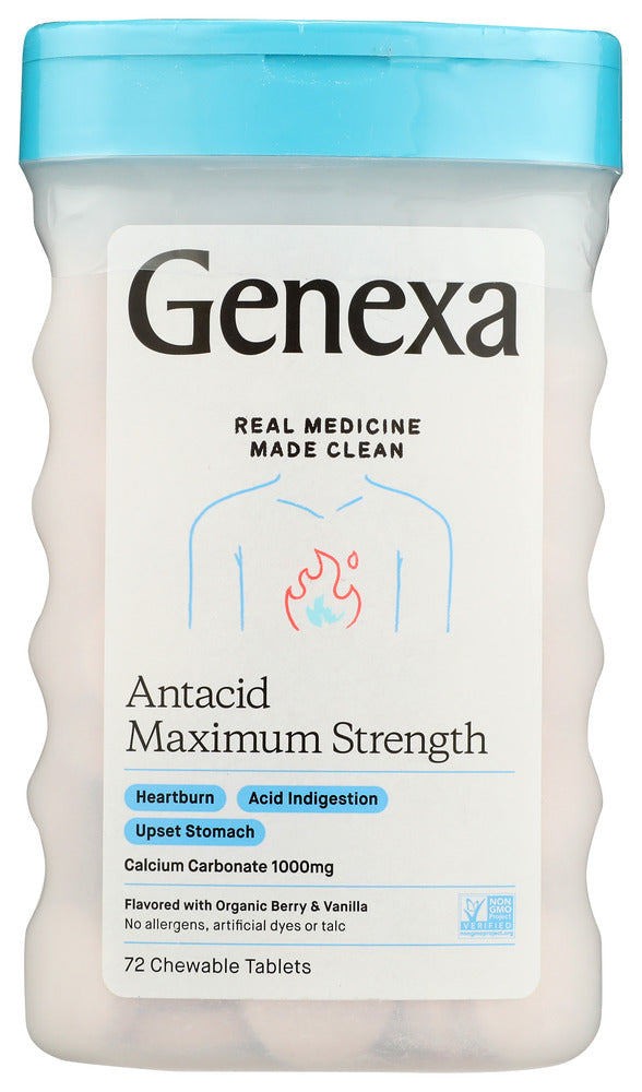 Genexa: Heartburn Fix, 72 Tb