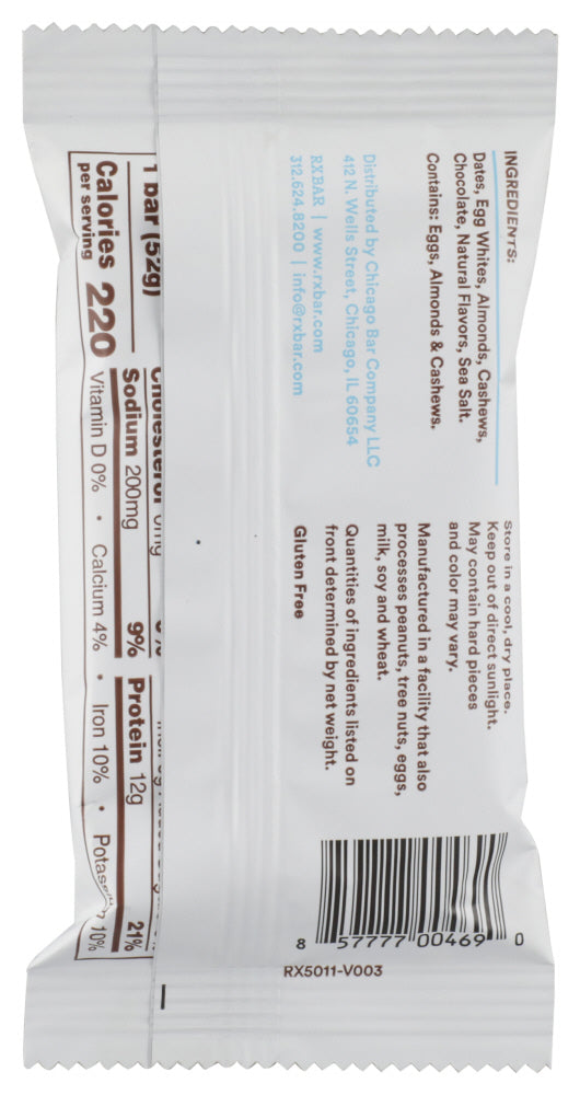 Rxbar: Bar Chip Chocolate, 1.83 Oz