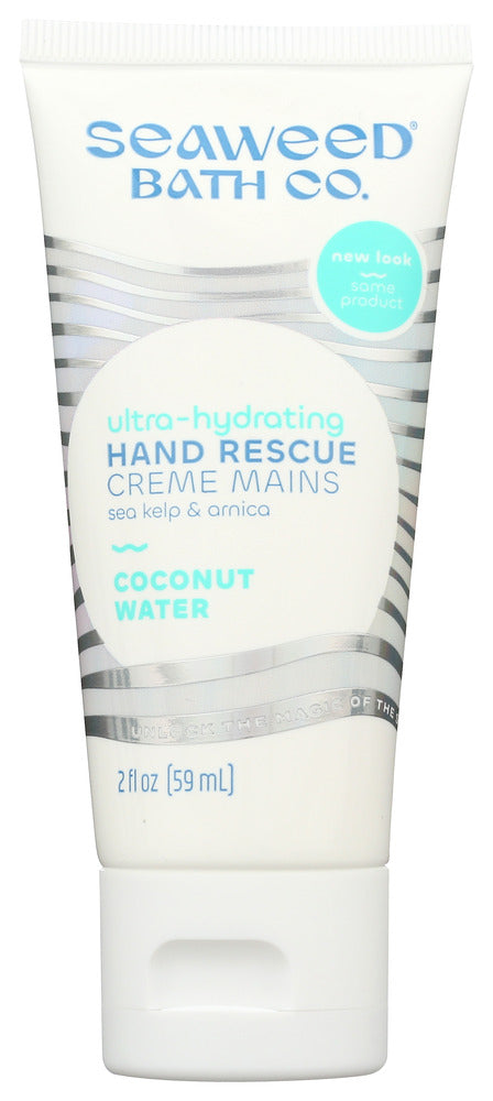 Seaweed Bath Company: Ultra Hydrating Hand Rescue Coconut Water, 2 Oz