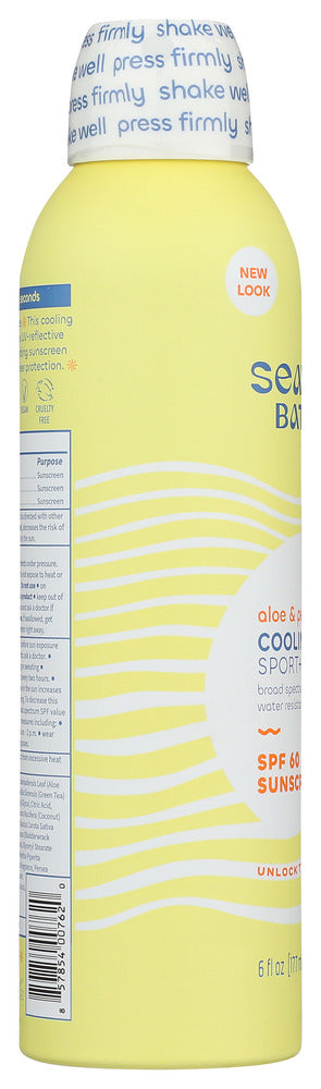 Seaweed Bath Company: Cooling Mist Spf 60 Sport, 6 Fo