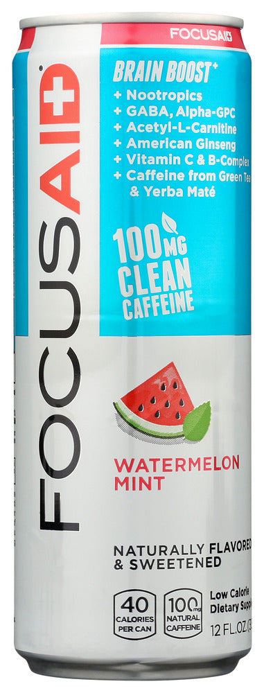 Lifeaid Beverage: Focusaid Watermelon, 12 Fo