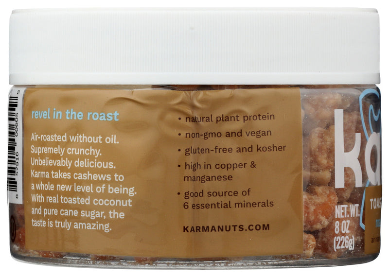 Karma: Roasted Coconut Cashews, 8 Oz