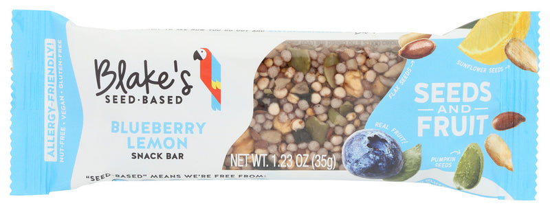 Blakes Seed Based: Blueberry Lemon Bar, 1.23 Oz