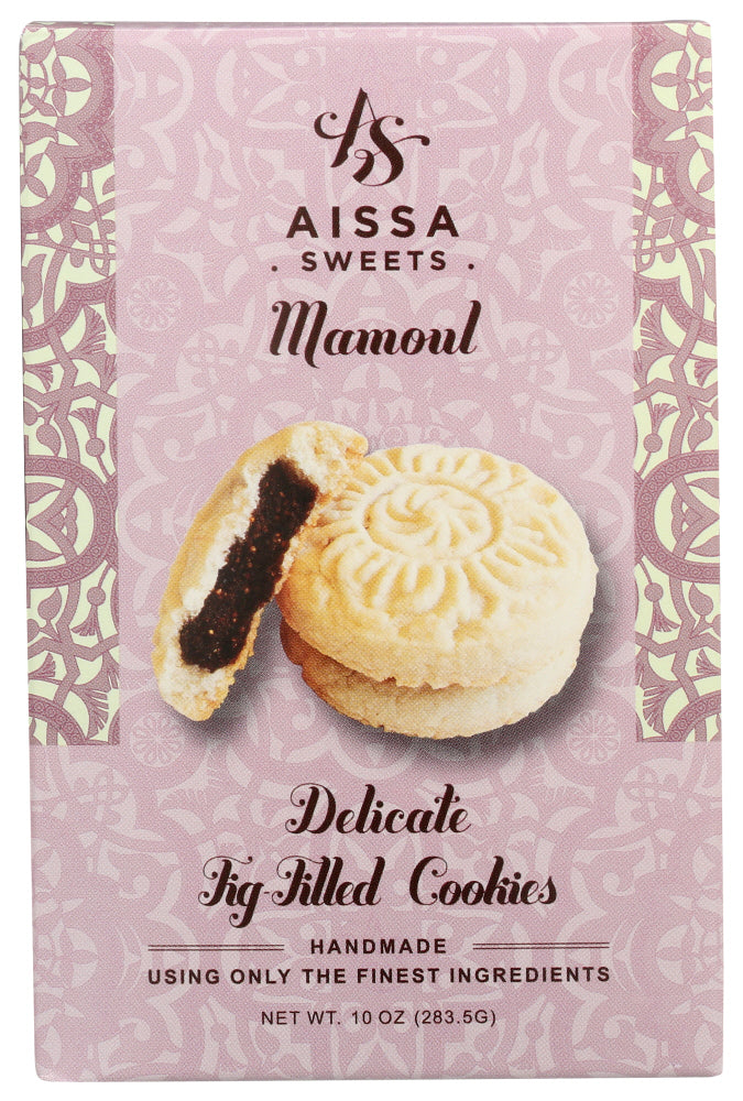 Aissa Sweets: Fig Filled Mamoul Cookies, 10 Oz