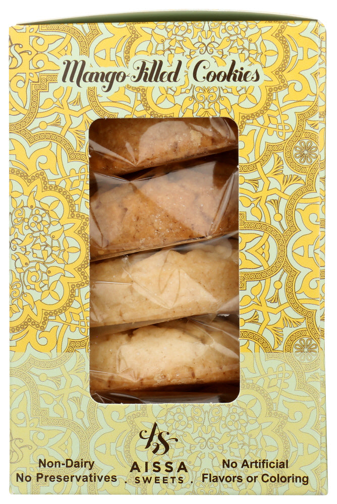 Aissa Sweets: Mango Filled Mamoul Cookies, 10 Oz