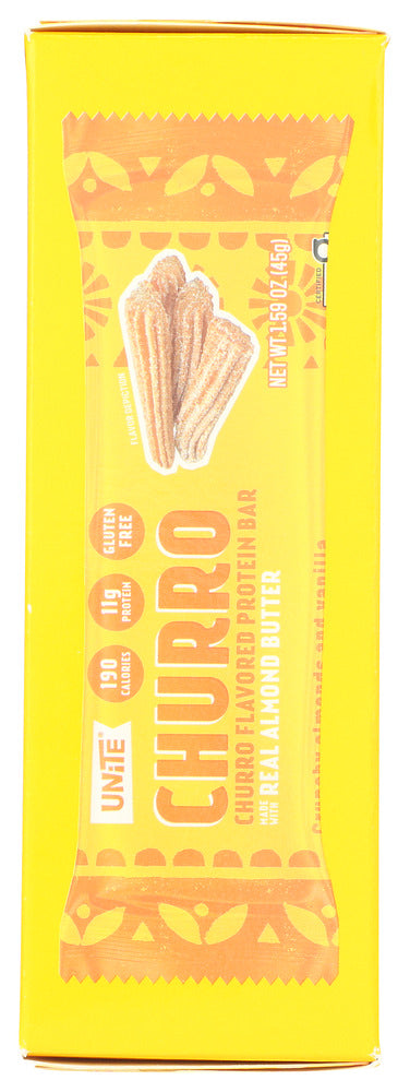 Unite: Bar Protein Churro 4Pc, 6.36 Oz