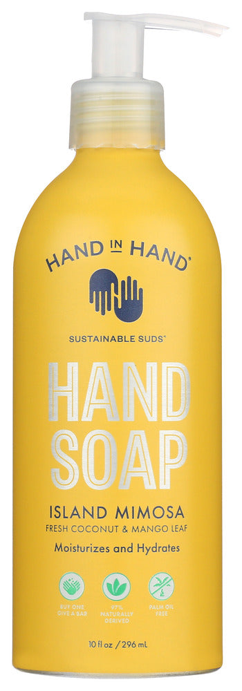 Hand In Hand: Island Mimosa Hand Soap, 10 Oz