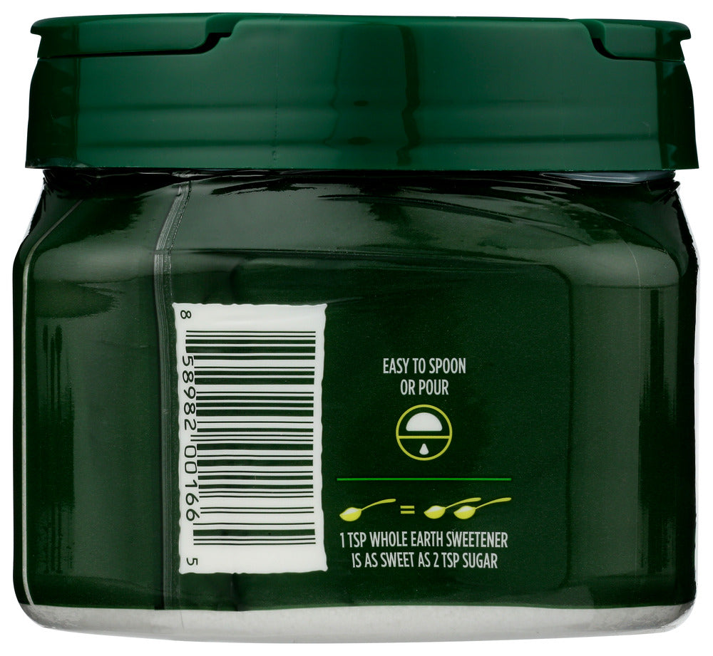 Whole Earth: Stevia And Monk Fruit Sweetener Jar, 9.8 Oz