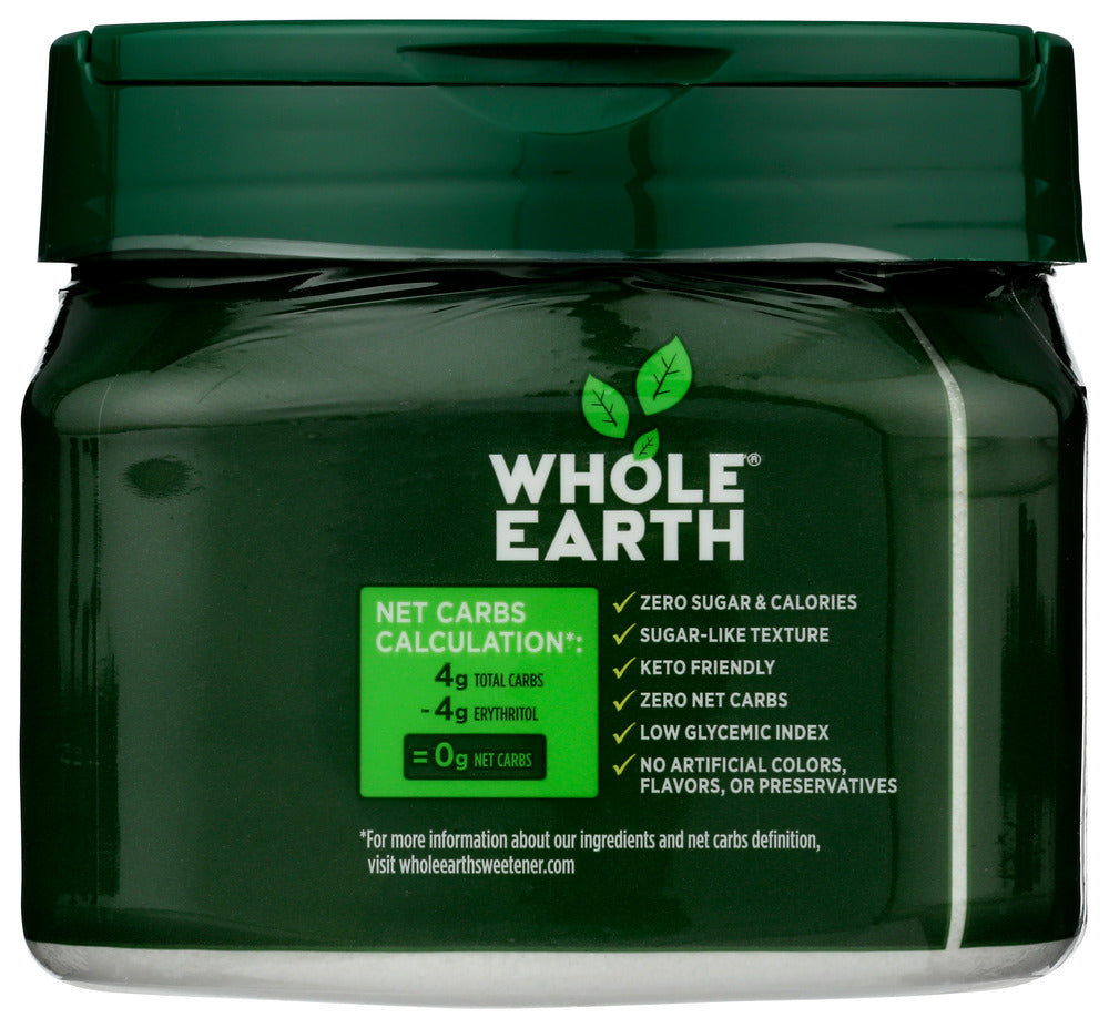 Whole Earth: Stevia And Monk Fruit Sweetener Jar, 9.8 Oz