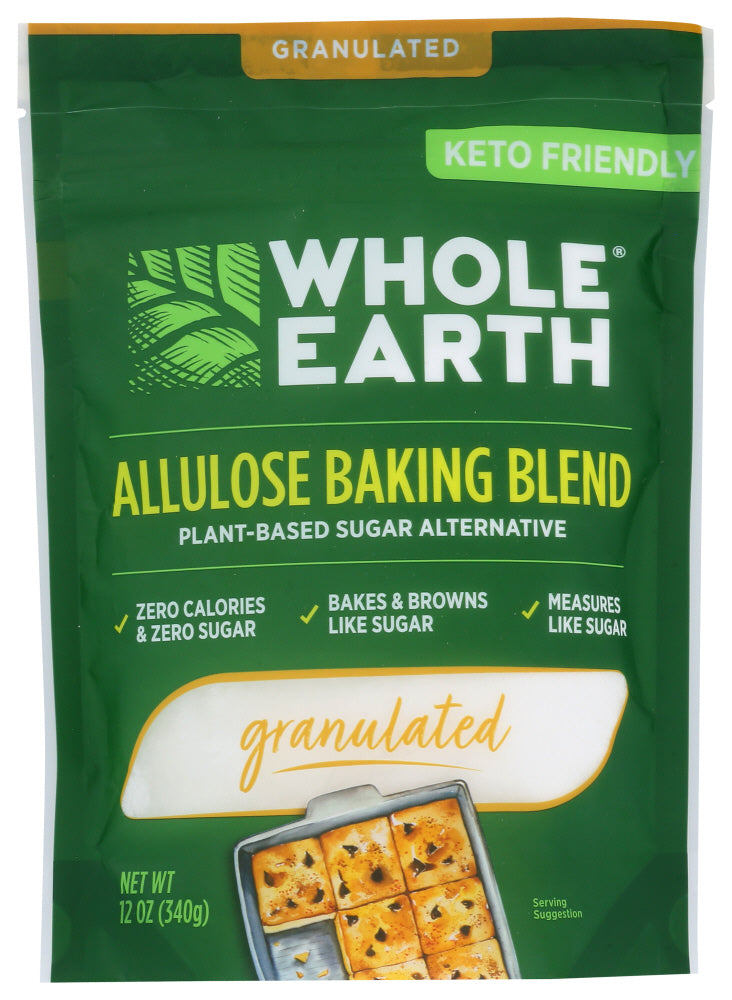 Whole Earth: Granulated Allulose Baking Blend, 12 Oz