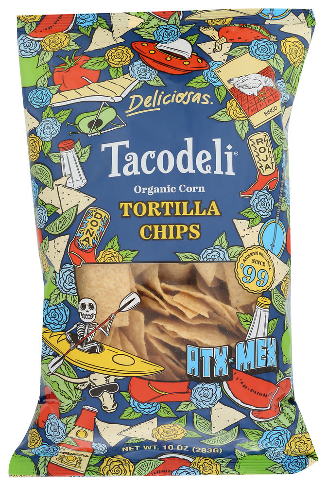 Tacodeli: Chips Tortilla, 10 Oz