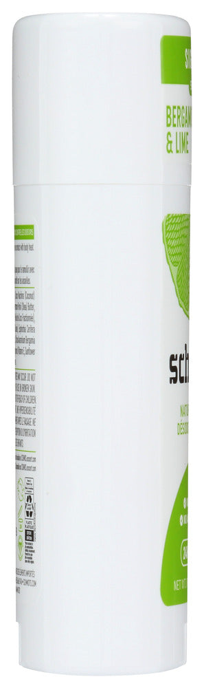 Schmidts: Bergamot Lime Deodorant Stick, 2.65 Oz