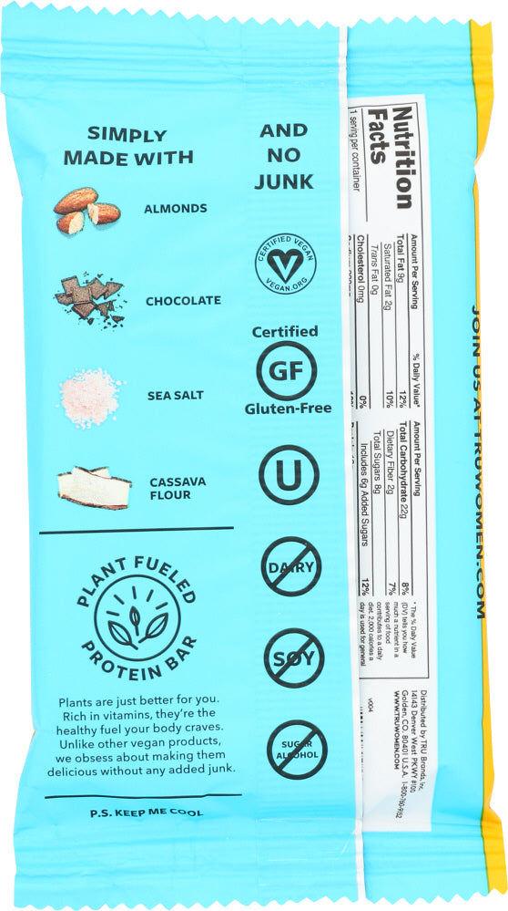 Trubar: Saltylicious Almond Love Protein Bar, 1.76 Oz