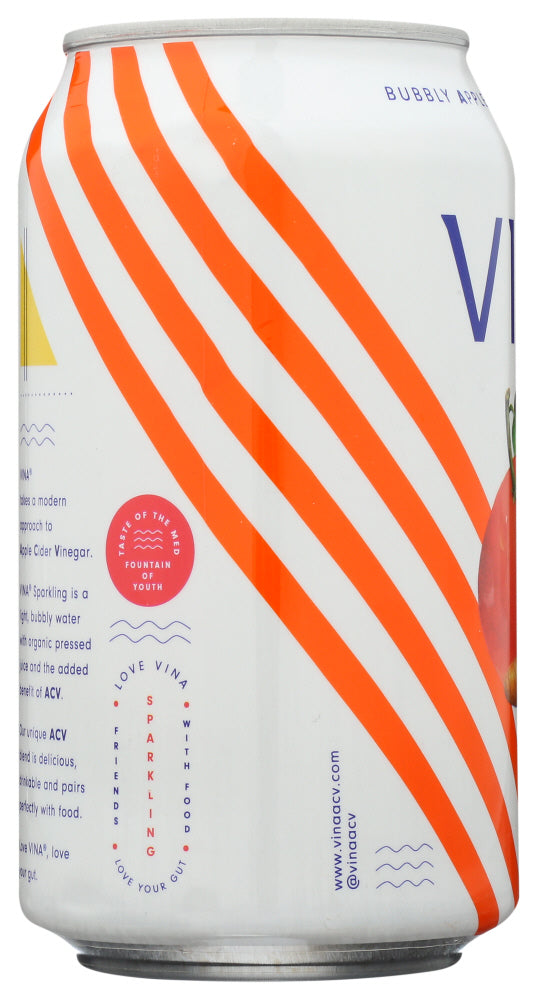 Vina: Orange Turmeric Apple Cider Vinegar, 12 Fo