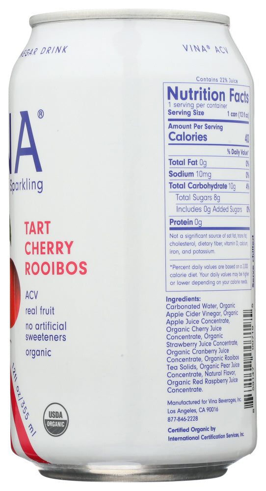 Vina: Tart Cherry Rooibos, 12 Fo