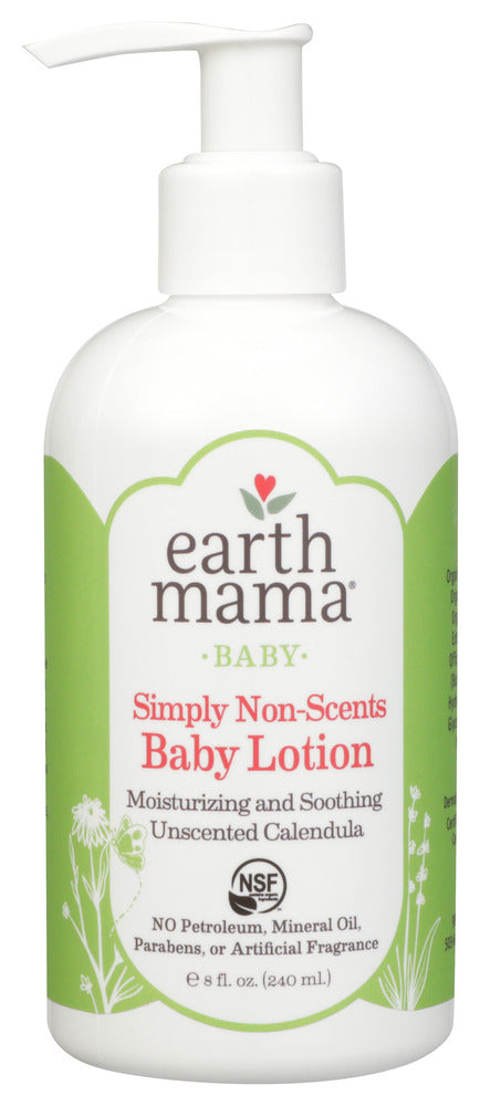 Earth Mama Angel Baby: Lotion Baby Nat Non Scnt, 8 Oz