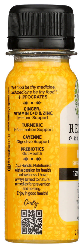 Remedy Organics: Shot Heal Immunity, 2 Oz