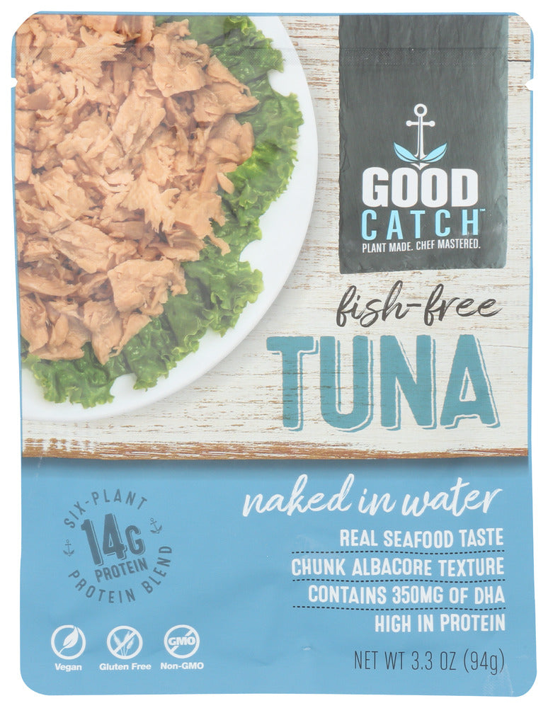 Good Catch: Naked In Water Plant Based Tuna, 3.3 Oz