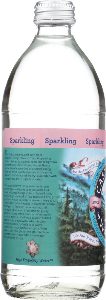 Castle Rock: Water Sparkling Glass, 16.9 Oz