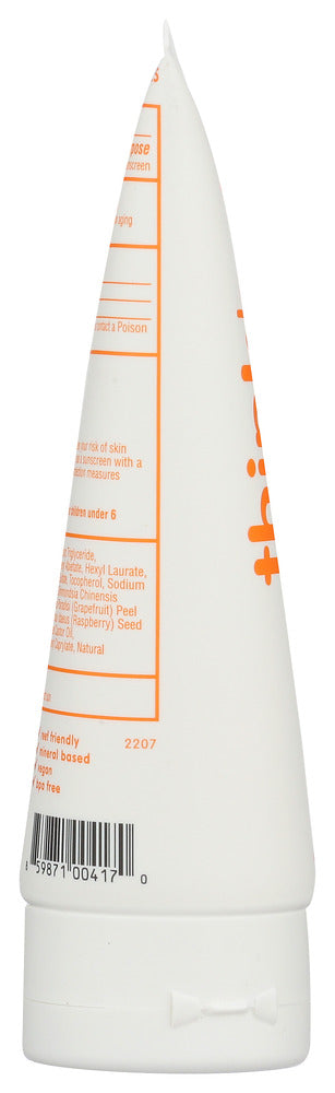 Thinkbaby: Spf 50+ Safe Sunscreen, 6 Fo