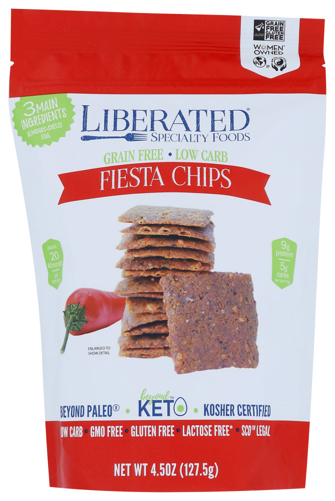 Liberated: Fiesta Chips, 4.5 Oz