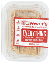 Brewers Crackers: Flatbreads Everything, 5 Oz