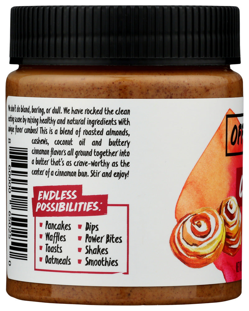 Off Beat Butters: Cinnamon Bun Nut Butter, 12 Oz