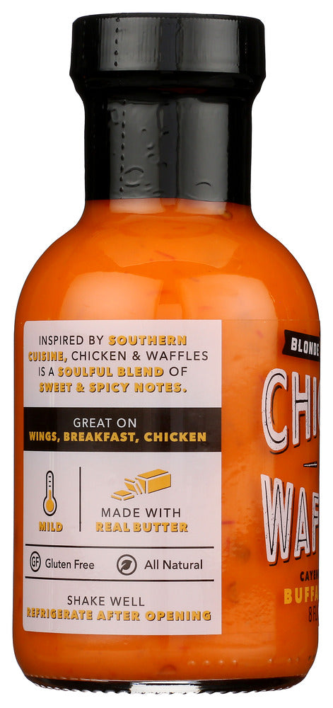 Blonde Beards: Chicken Waffles Buffalo Sauce, 8 Fo