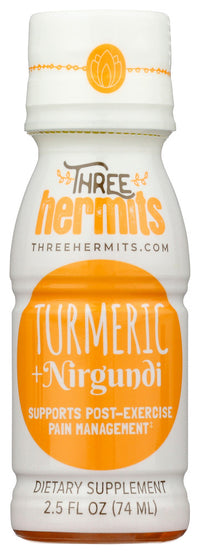 Three Hermits: Shot Turmeric Nirgundi, 2.5 Fo