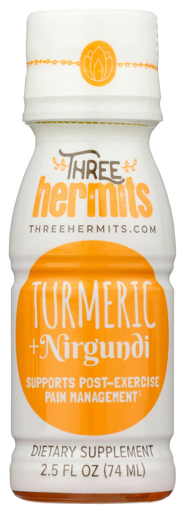 Three Hermits: Shot Turmeric Nirgundi, 2.5 Fo