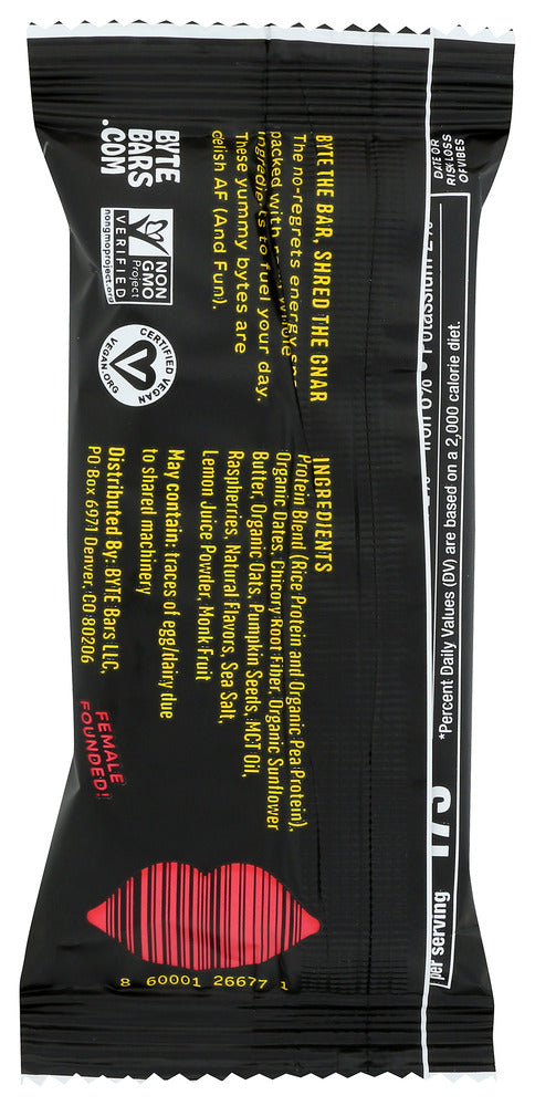 Byte Bars: Lemme Razz Protein Bar, 1.62 Oz