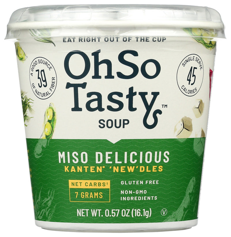 Ohsotasty: Soup Newdle Miso Delcious, 0.57 Oz