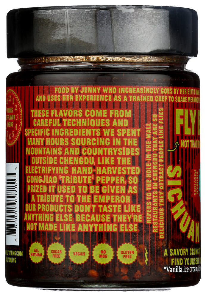 Fly By Jing: Crisp Sichuan Chili, 6 Oz