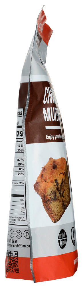 Simply Keto Nutrition: Low Carb And Keto Friendly Chocolate Chip Muffin Mix, 10.5 Oz