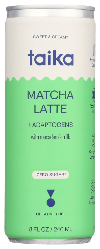 Taika: Matcha Latte Tea, 8 Fo