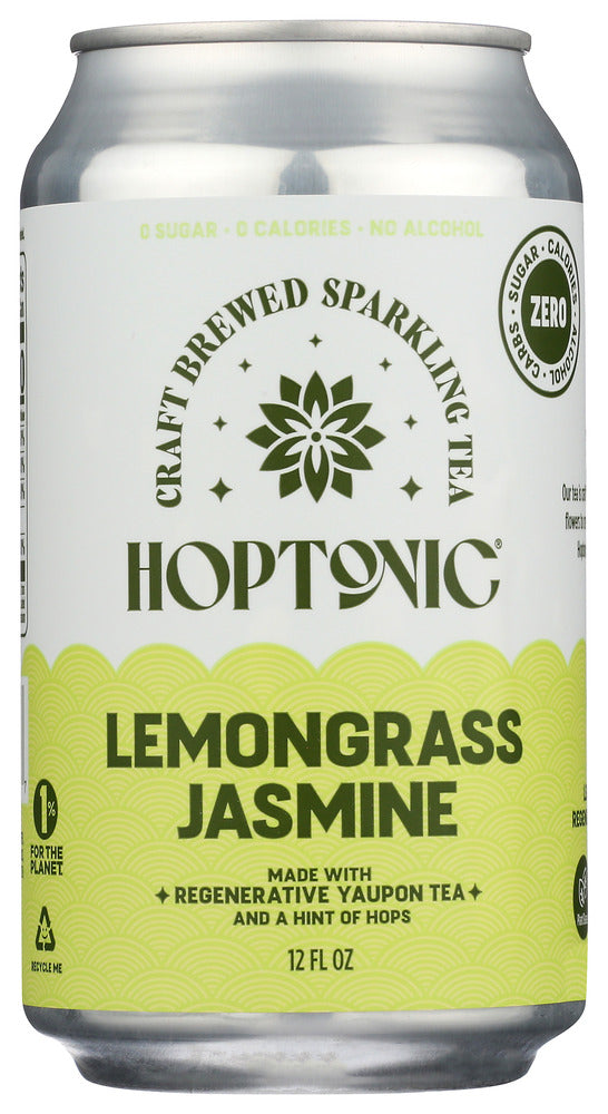 Hoptonic: Tea Sprk Lmngrss Jasmine, 12 Fo