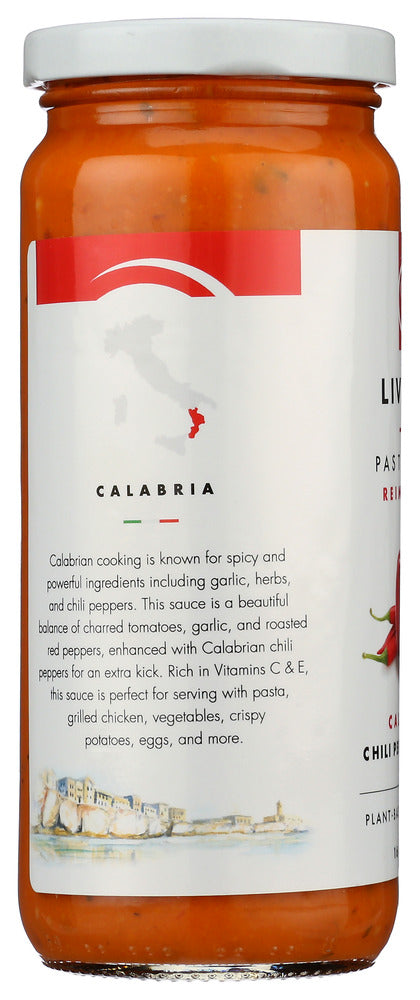 Livwell Foods: Calabrian Chili Pepper Romesco Sauce, 16 Oz