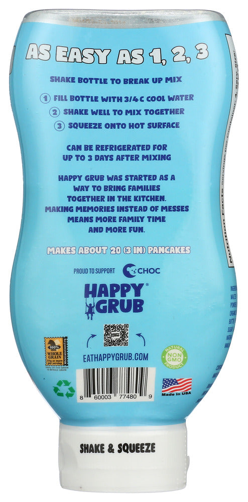 Happy Grub: Buttermilk Instant Pancake Mix, 9.5 Oz